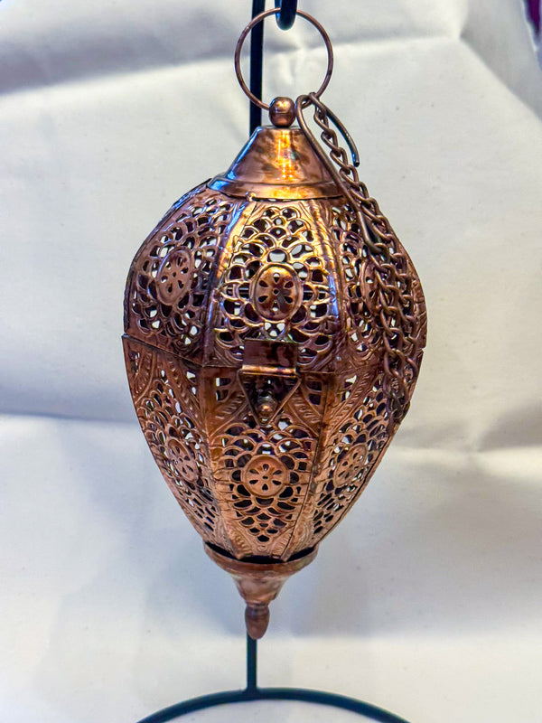 Paisley pendant birdcage lantern