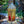 Triple sunburst domed lantern