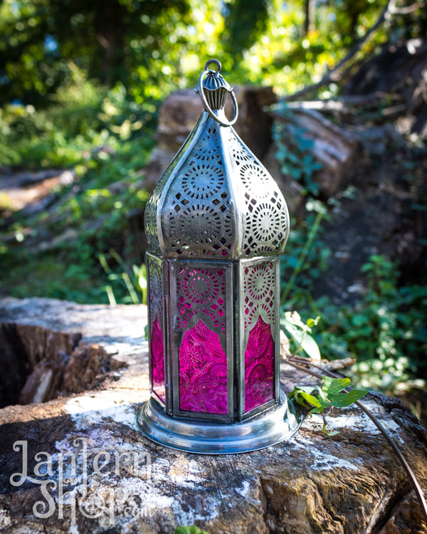 Triple sunburst domed lantern