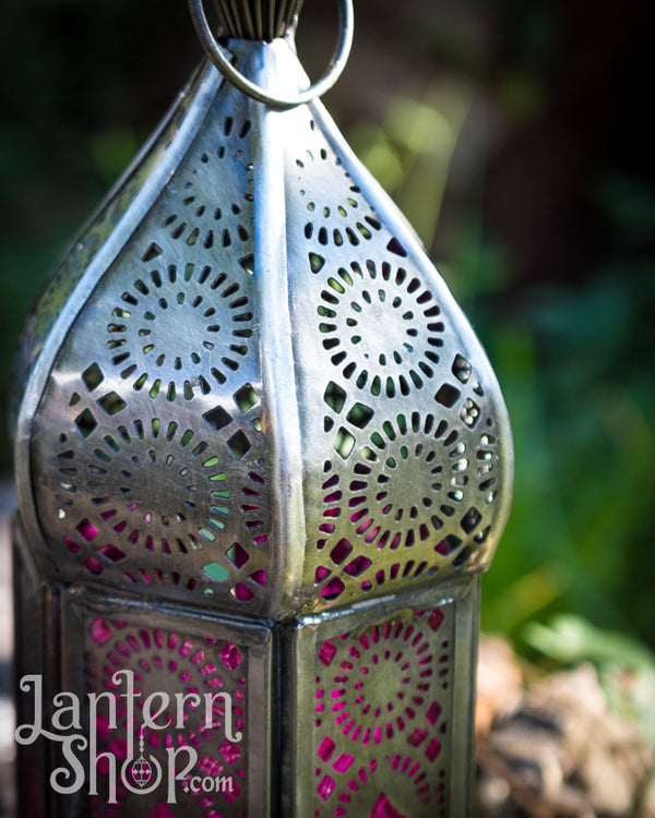 Triple sunburst domed lantern