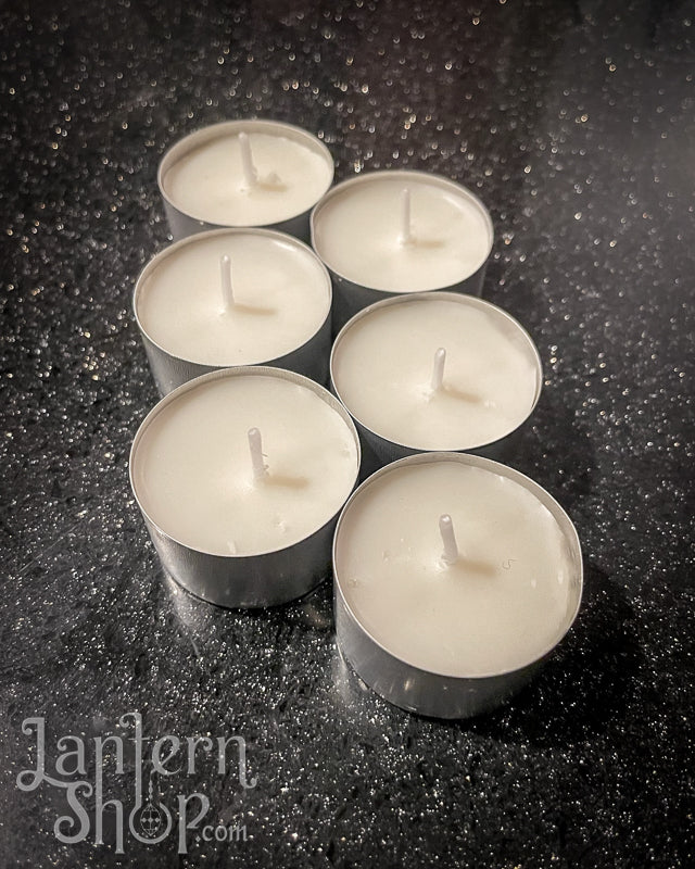 Long burning tea light candles
