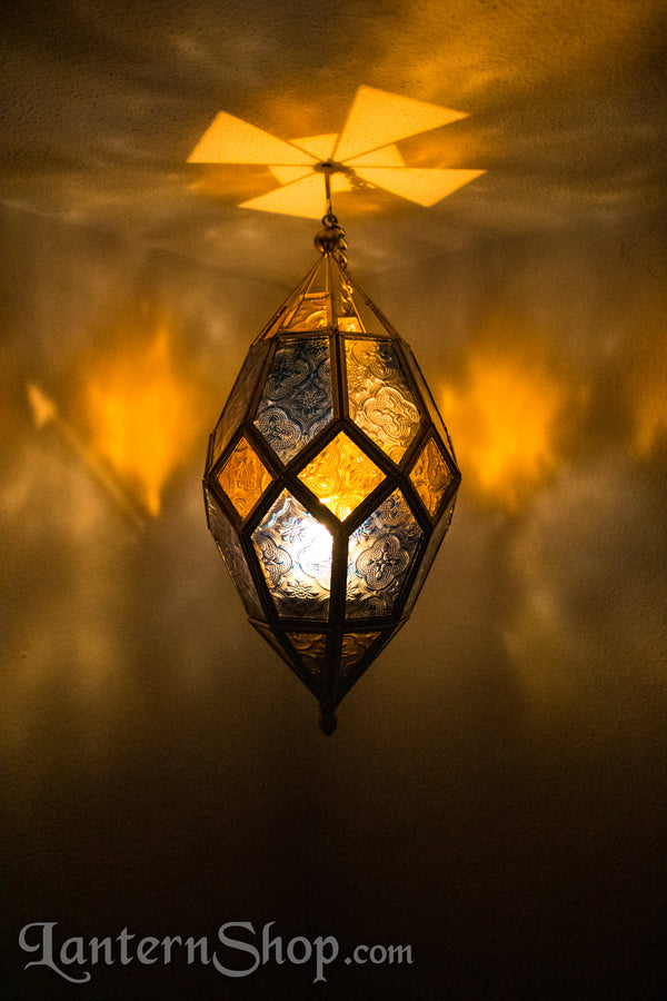 Dragon Egg Lantern - Blue Topaz