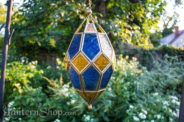 Dragon Egg Lantern - Blue Topaz