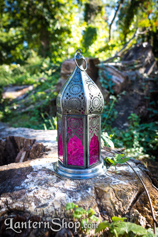 Triple sunburst domed lantern