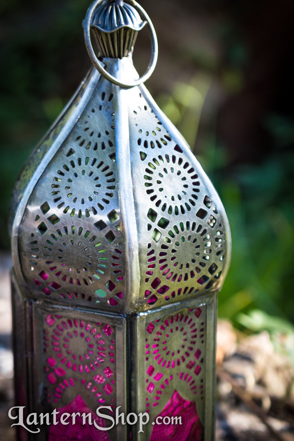Triple sunburst domed lantern