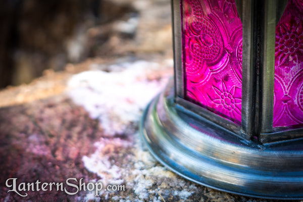 Triple sunburst domed lantern