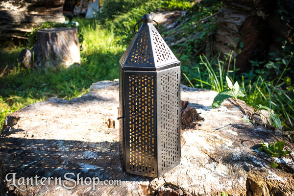 Great helm birdcage lantern