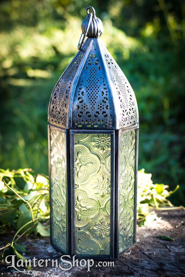 Needlepoint lantern