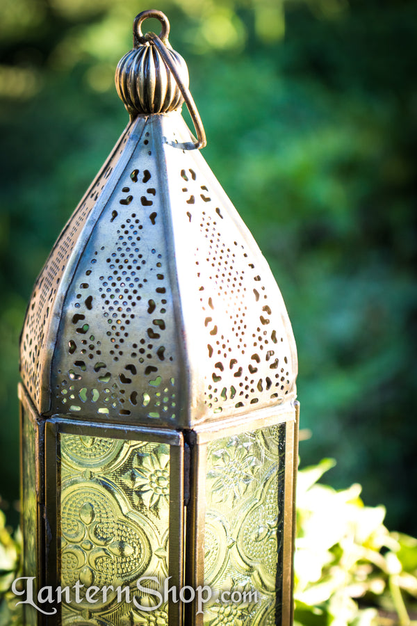 Needlepoint lantern