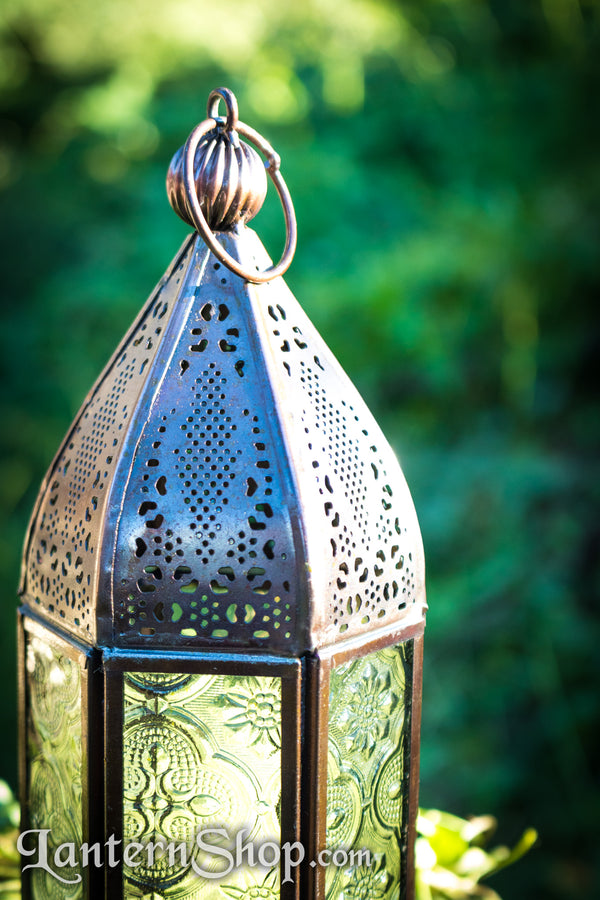 Needlepoint lantern
