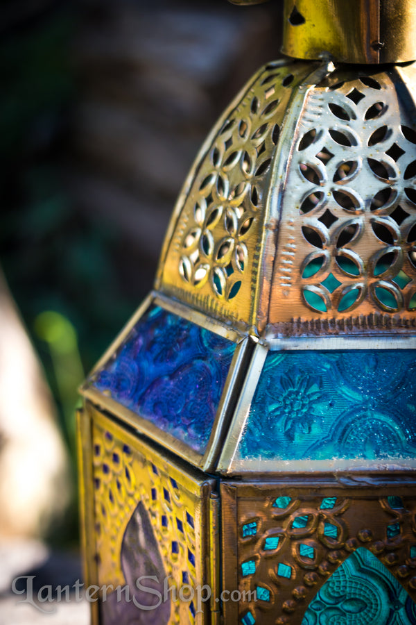 Studded arches tower lantern