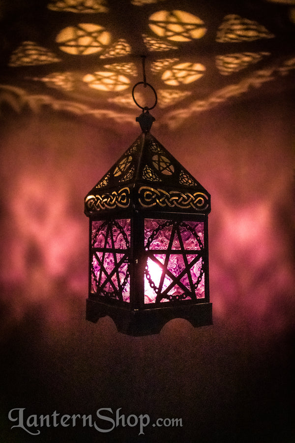 Pentacle lantern - medium