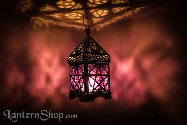 Pentacle lantern - medium