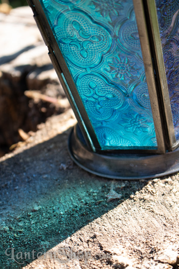 Tapered Tower Silver Lantern