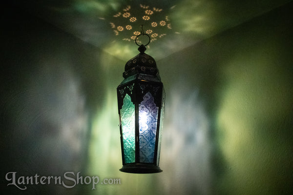 Tapered Tower Silver Lantern