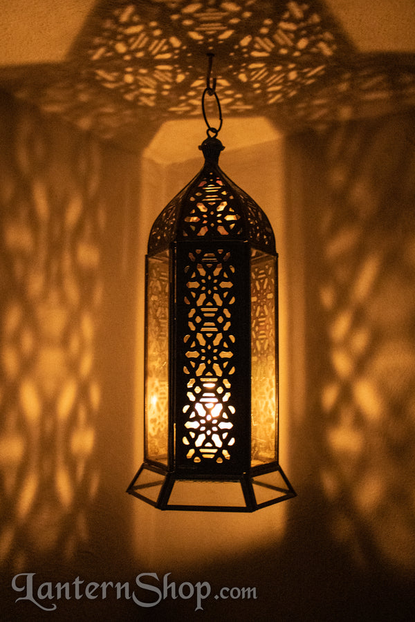 Bronze glass-bottom tower Lantern