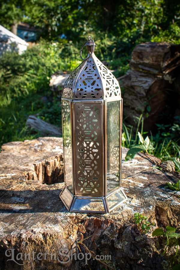 Bronze glass-bottom tower Lantern