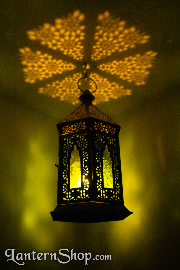 Bronze pyramid dome lantern