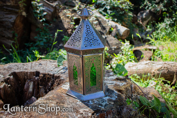 Bronze pyramid dome lantern