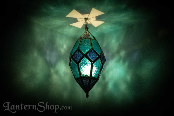 Dragon Egg Lantern - Sapphire