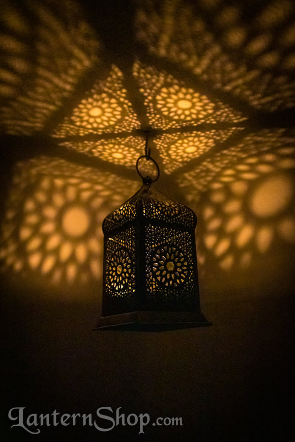 Small square birdcage lantern