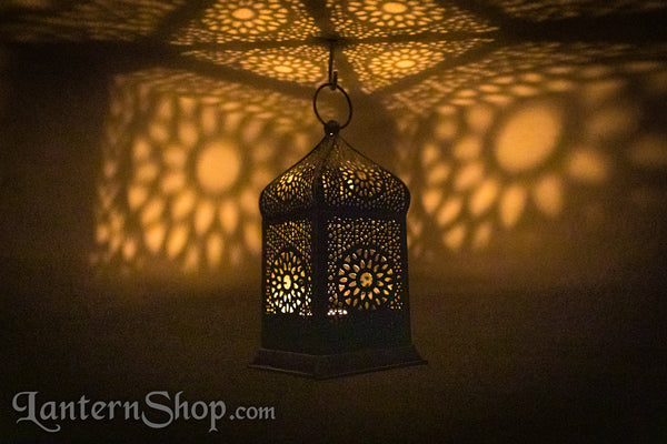 Small square birdcage lantern