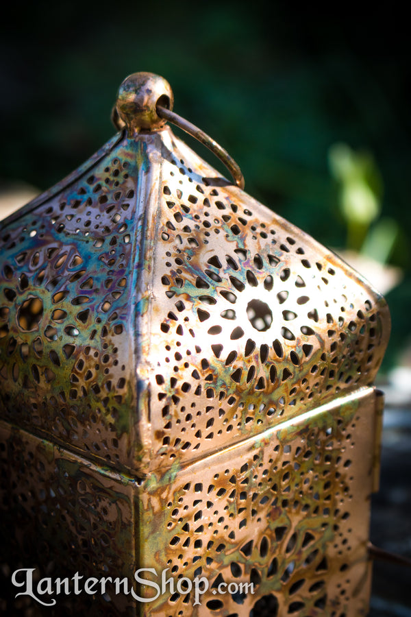 Small square birdcage lantern