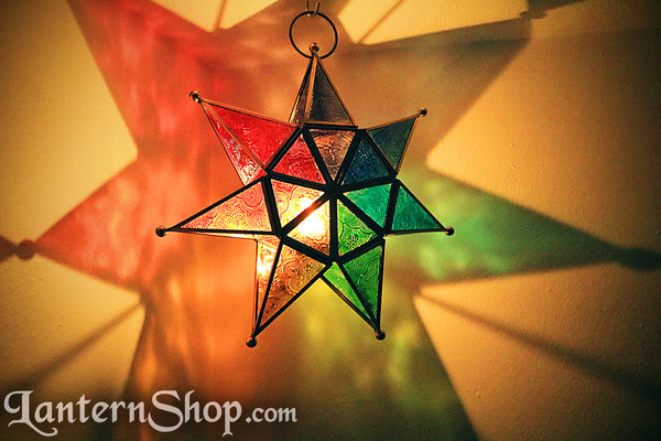 7-point rainbow star