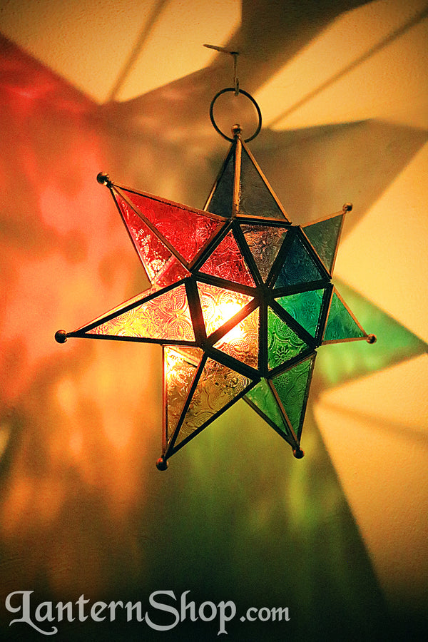 7-point rainbow star