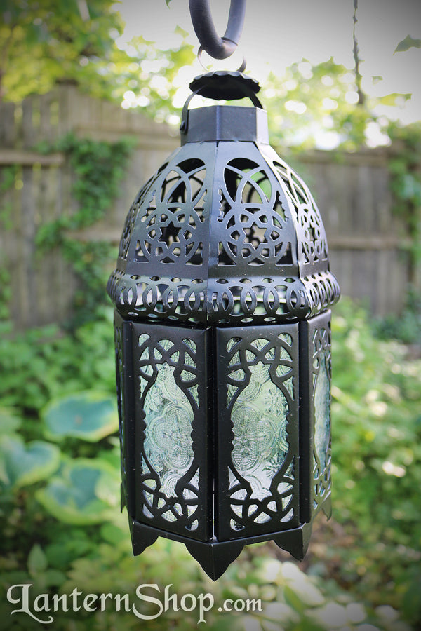 Black lattice lantern