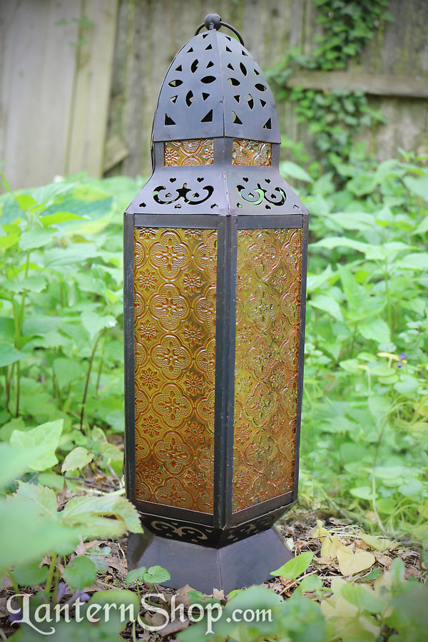 Orange domed tower lantern
