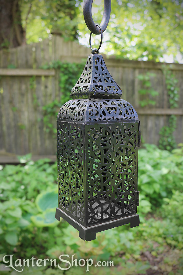 Pinched-dome birdcage lantern