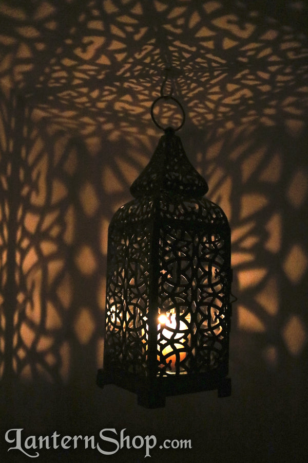 Pinched-dome birdcage lantern