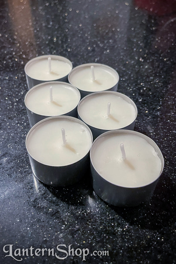 Long burning tea light candles